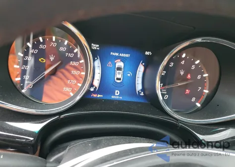 2016 Maserati Quattroporte S z USA, uszkodzony, nr VIN ZAM56RRA1G1167018